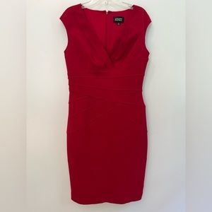Red Bodycon Dress by Adrianna Papell